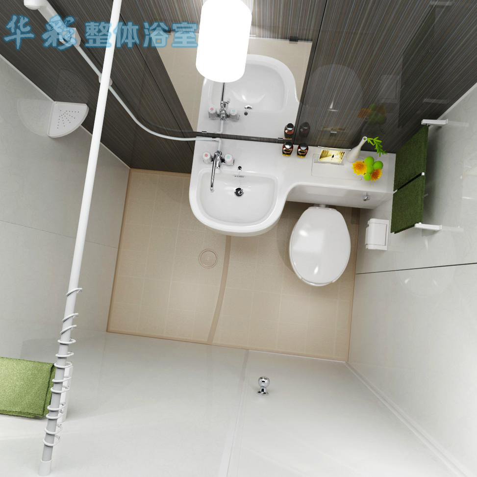 整体卫生间效果图