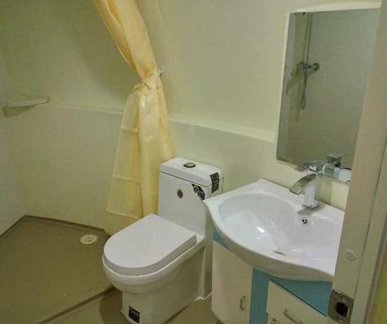 集成墙面卫生间图片