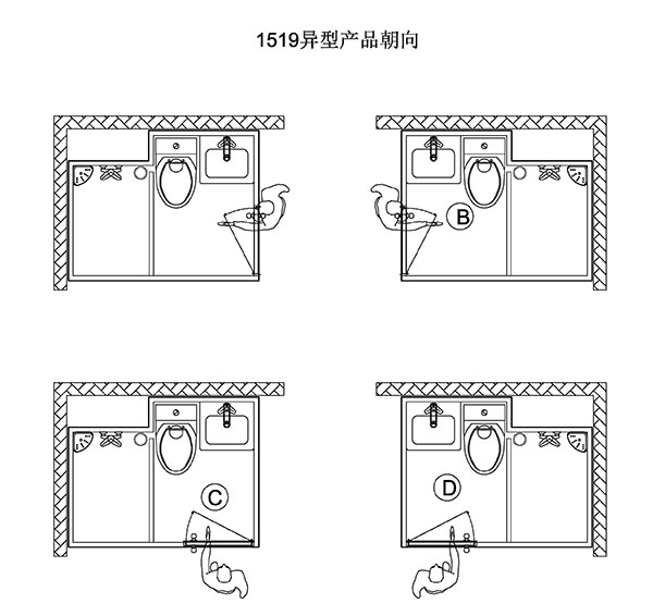 地产整体浴室安装效果图